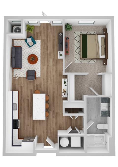 Morgan A floor plan image